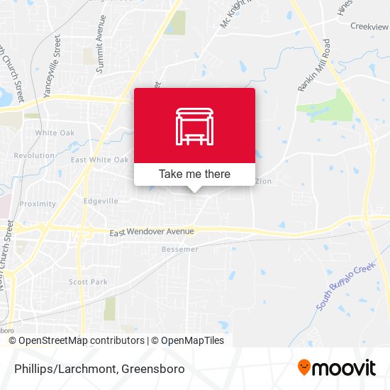 Phillips/Larchmont map