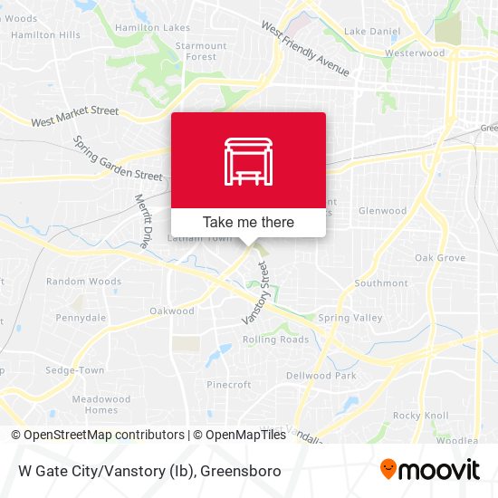 W Gate City/Vanstory (Ib) map