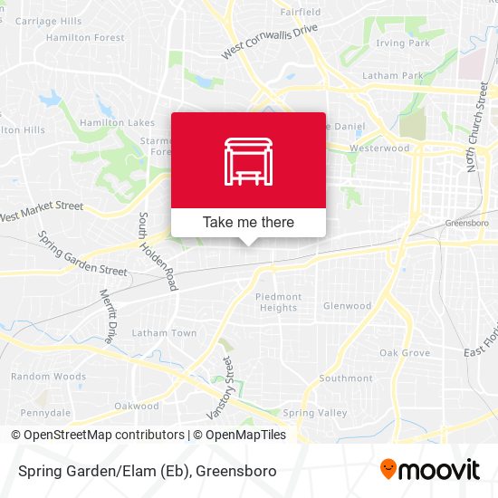 Spring Garden/Elam (Eb) map