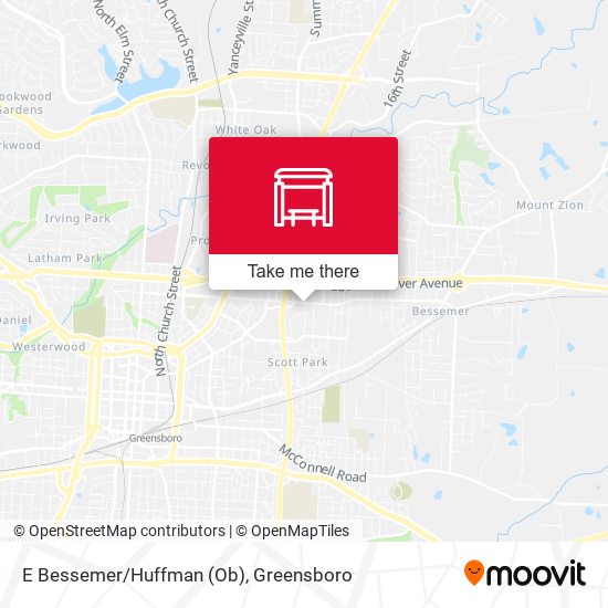 E Bessemer/Huffman (Ob) map