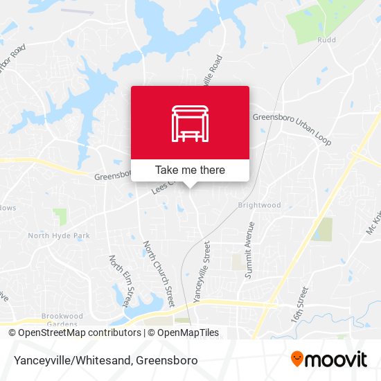 Yanceyville/Whitesand map