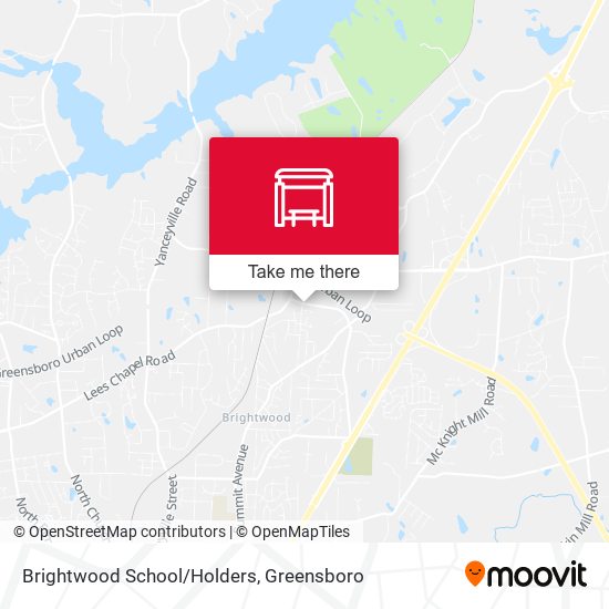 Mapa de Brightwood School/Holders