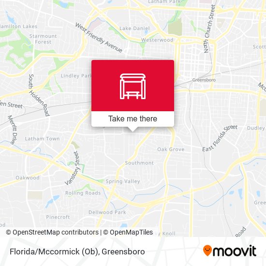 Florida/Mccormick (Ob) map