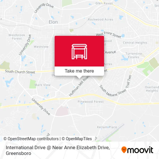 International Drive @ Near Anne Elizabeth Drive map
