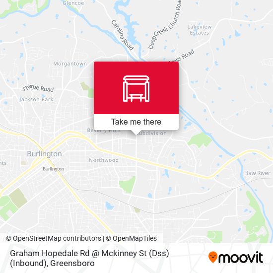 Graham Hopedale Rd @ Mckinney St (Dss) (Inbound) map