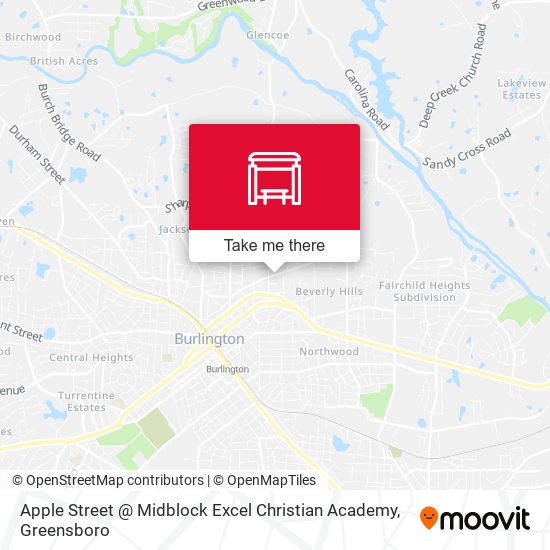 Apple Street @ Midblock Excel Christian Academy map