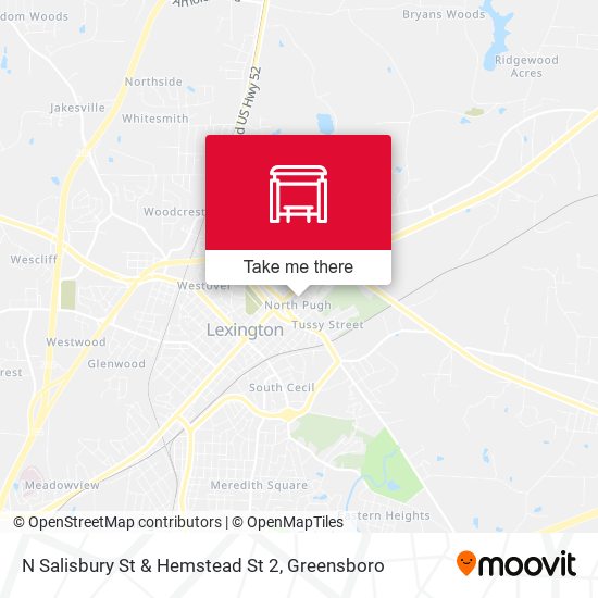 Mapa de N Salisbury St & Hemstead St 2