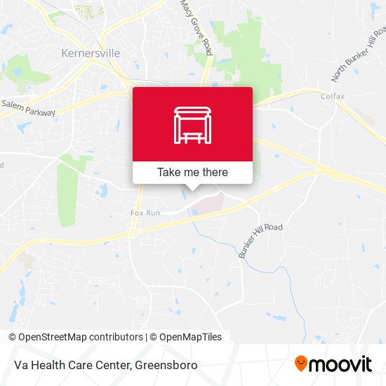 Va Health Care Center map