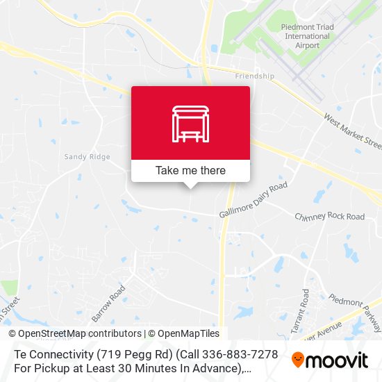 Te Connectivity (719 Pegg Rd) map