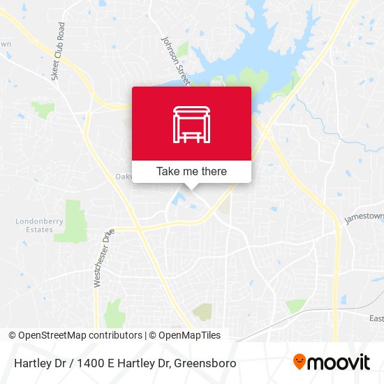 Mapa de Hartley Dr / 1400 E Hartley Dr