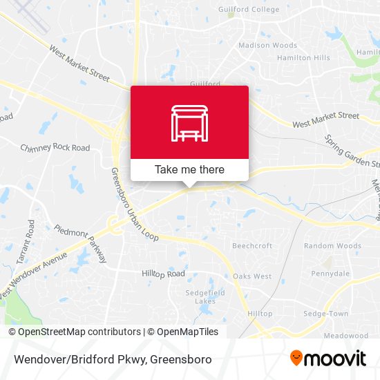 Wendover/Bridford Pkwy map
