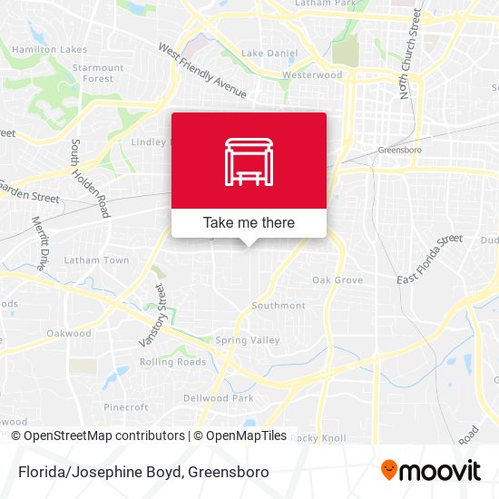 Florida/Josephine Boyd map