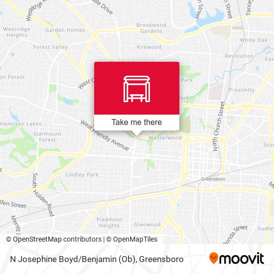 N Josephine Boyd/Benjamin (Ob) map