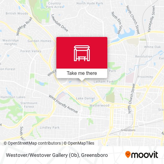 Mapa de Westover/Westover Gallery (Ob)