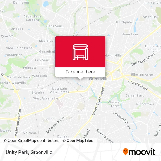 Unity Park map