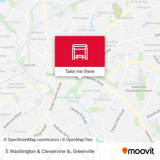 Mapa de E Washington & Cleveirvine Ib