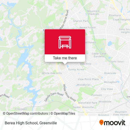 Mapa de Berea High School