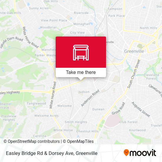 Mapa de Easley Bridge Rd & Dorsey Ave