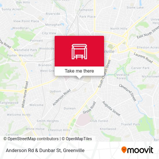Mapa de Anderson Rd & Dunbar St