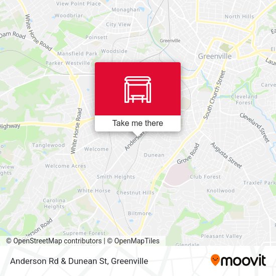 Mapa de Anderson Rd & Dunean St