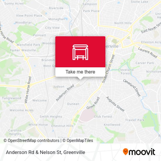 Mapa de Anderson Rd & Nelson St