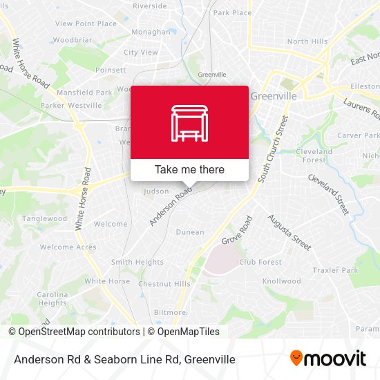 Mapa de Anderson Rd & Seaborn Line Rd