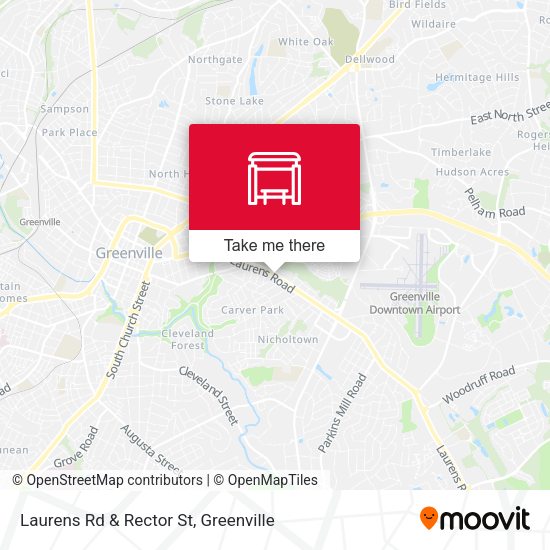 Mapa de Laurens Rd & Rector St