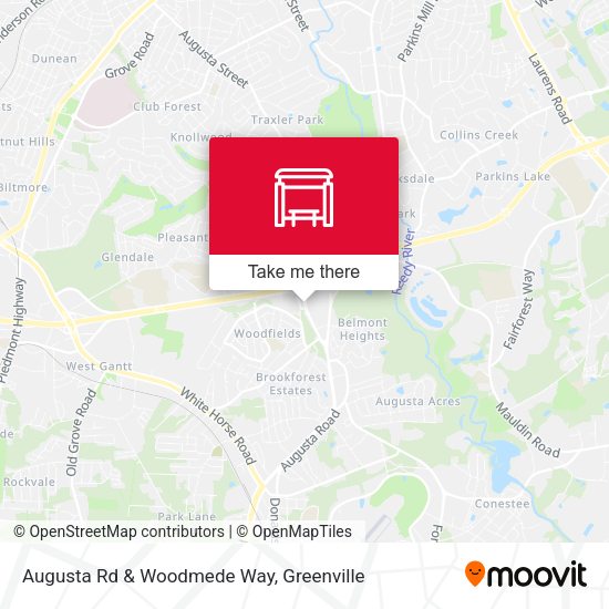 Mapa de Augusta Rd & Woodmede Way