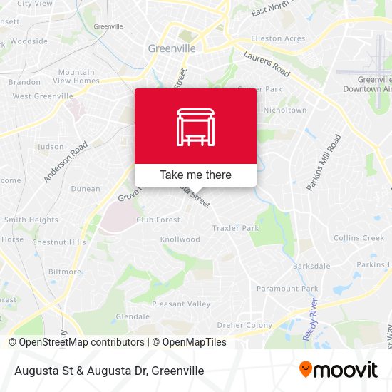 Mapa de Augusta St & Augusta Dr