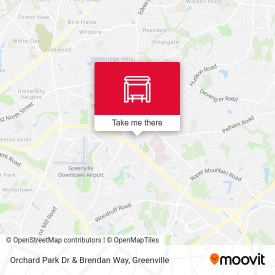 Mapa de Orchard Park Dr & Brendan Way