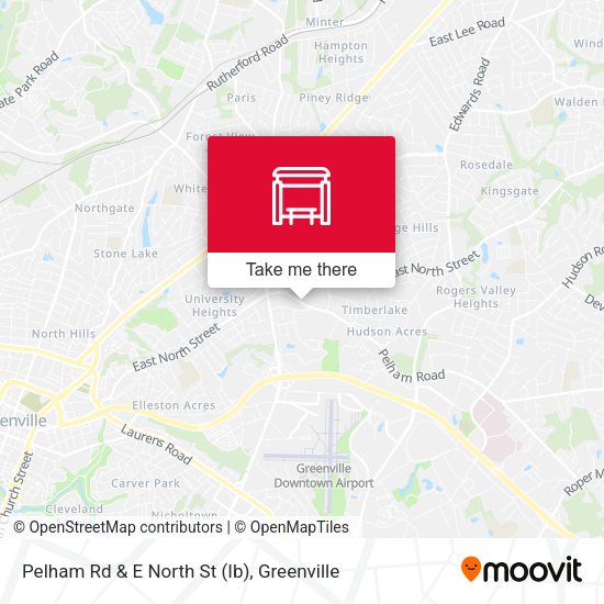 Mapa de Pelham Rd & E North St (Ib)