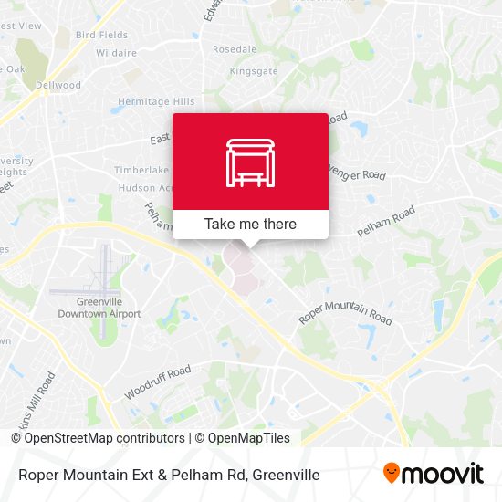 Mapa de Roper Mountain Ext & Pelham Rd