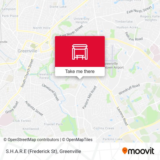 Mapa de S.H.A.R.E (Frederick St)