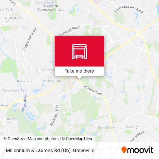 Mapa de Millennium & Laurens Rd (Ob)