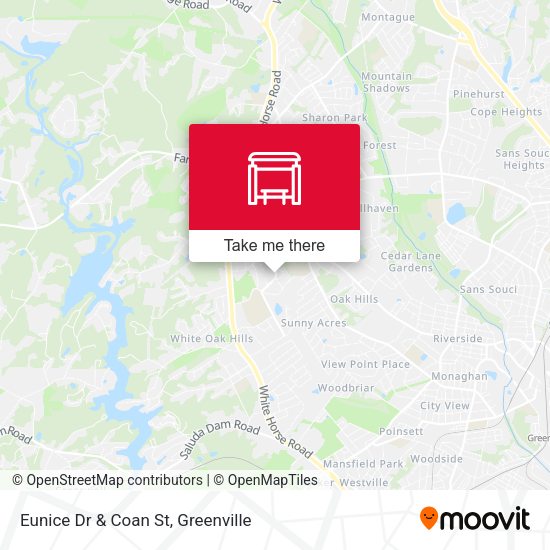 Mapa de Eunice Dr & Coan St