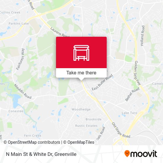 Mapa de N Main St & White Dr