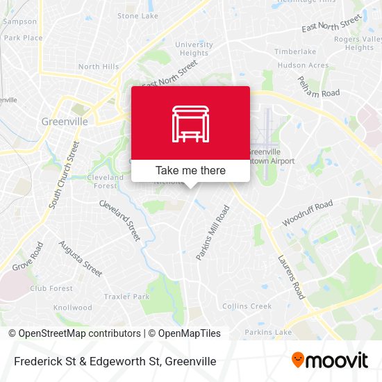 Mapa de Frederick St & Edgeworth St