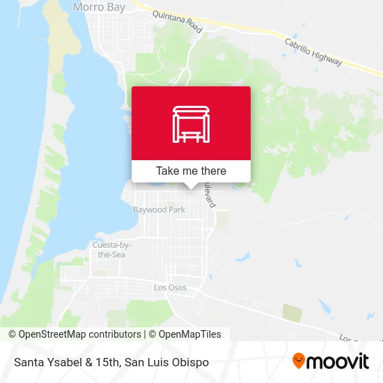 Santa Ysabel & 15th map