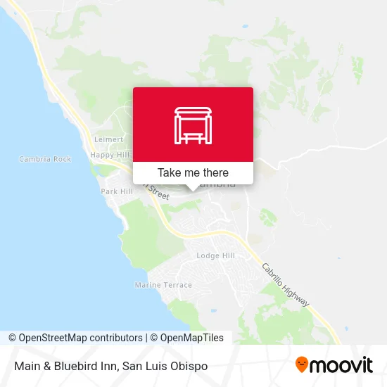 Mapa de Main & Bluebird Inn