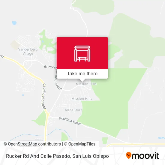 Rucker Rd And Calle Pasado map
