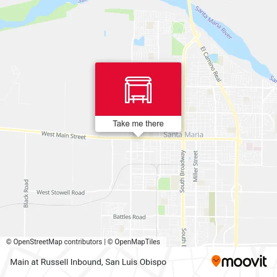 Mapa de Main at Russell Inbound