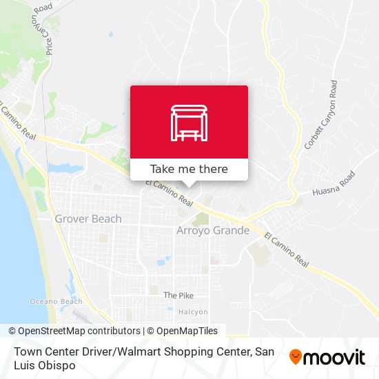 Town Center Driver / Walmart Shopping Center map