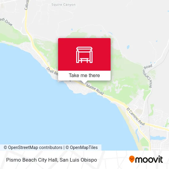 Mapa de Pismo Beach City Hall