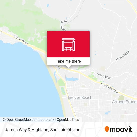 James Way & Highland map