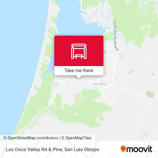 Los Osos Valley Rd & Pine map