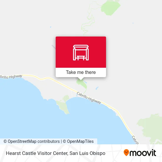 Mapa de Hearst Castle Visitor Center