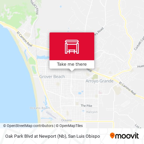 Mapa de Oak Park Blvd at Newport (Nb)