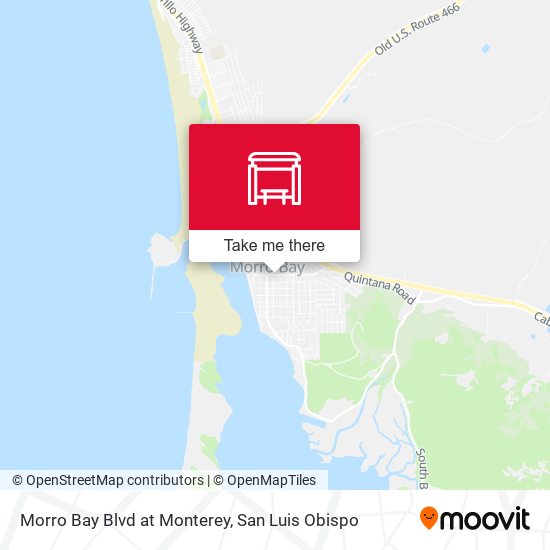 Mapa de Morro Bay Blvd at Monterey