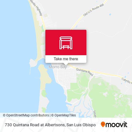 730 Quintana Road at Albertsons map
