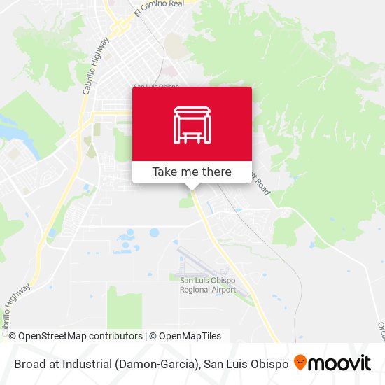 Broad at Industrial (Damon-Garcia) map